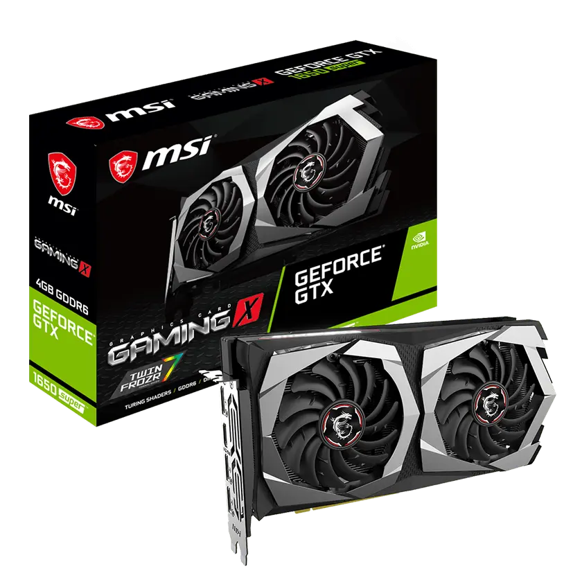 MSI GeForce GTX 1650 SUPER™ GAMING X